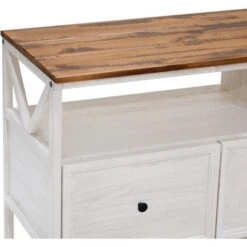Farmhouse 3 Drawer Wood TV Stand For TVs Up To 65" - Saracina Home 8 Farmhouse 3 Drawer Wood TV Stand For TVs Up To 65" - Saracina Home -Saracina Home Shop GUEST 742fb934 9c84 40a5 80bd cee033afe1e7