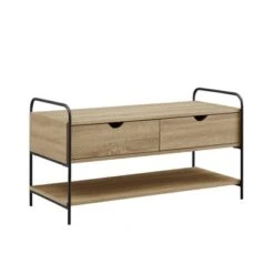 Modern 2 Drawer Storage Entry Bench - Saracina Home -Saracina Home Shop GUEST 747bc65d 6aaa 45ad a171 55739722cb37