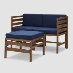 3pc Modular Acacia Wood Patio Chat Set With Cushions - Saracina Home 11 3pc Modular Acacia Wood Patio Chat Set With Cushions - Saracina Home -Saracina Home Shop GUEST 75715dfc 345c 4dac 84f9 12b8f90851ce