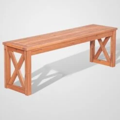 3pc Acacia Wood X Design Outdoor Patio Dining Set - Brown - Saracina Home 6 3pc Acacia Wood X Design Outdoor Patio Dining Set - Brown - Saracina Home -Saracina Home Shop GUEST 75ce0a94 fe4a 4f50 a8c4 ec7c4c7f049b