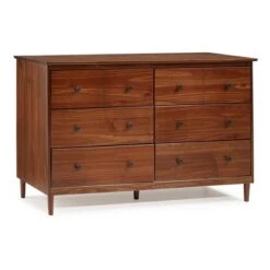 Stiva Classic Mid-Century Modern Horizontal 6 Drawer Dresser - Saracina Home 19 Stiva Classic Mid-Century Modern Horizontal 6 Drawer Dresser - Saracina Home -Saracina Home Shop GUEST 78791d89 6431 4350 b98b c4637b18a0d0