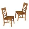 Set Of 2 Traditional Distressed Wood Dining Chairs - Saracina Home 1 Set Of 2 Traditional Distressed Wood Dining Chairs - Saracina Home -Saracina Home Shop GUEST 78cec094 b721 43e2 82b3 53adc37bfb78