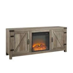 Clarabelle Double Door Farmhouse Electric Fireplace TV Stand For TVs Up To 65" - Saracina Home 7 Clarabelle Double Door Farmhouse Electric Fireplace TV Stand For TVs Up To 65" - Saracina Home -Saracina Home Shop GUEST 78f1b4e2 a634 4018 a43d bb7271583cff