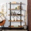 68" 5 Tray Shelf Urban Pipe X Back Bookshelf - Saracina Home 2 68" 5 Tray Shelf Urban Pipe X Back Bookshelf - Saracina Home -Saracina Home Shop GUEST 7ad9f6be 6ef0 46de 8004 93e79c8b8790