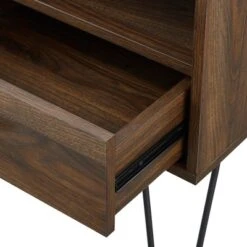 Amal Modern Single Drawer Hairpin Leg Nightstand - Saracina Home 11 Amal Modern Single Drawer Hairpin Leg Nightstand - Saracina Home -Saracina Home Shop GUEST 812661f9 1e05 4220 933c 5c2859d38ac4