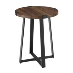 Wrightson Urban Industrial Faux Wrap Leg Round Side Table - Saracina Home 5 Wrightson Urban Industrial Faux Wrap Leg Round Side Table - Saracina Home -Saracina Home Shop GUEST 85175990 d6ce 4a98 b921 b0ae1f64a193