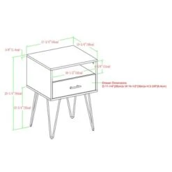 Amal Modern Single Drawer Hairpin Leg Nightstand - Saracina Home 13 Amal Modern Single Drawer Hairpin Leg Nightstand - Saracina Home -Saracina Home Shop GUEST 85221b46 3951 4966 a164 582c3efa59c9