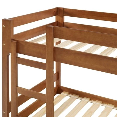 Twin Over Twin Indy Contemporary Solid Wood Bunk Bed - Saracina Home Twin Over Twin Indy Contemporary Solid Wood Bunk Bed - Saracina Home -Saracina Home Shop GUEST 8554f3ec 2d7d 434c b18b e290022fc808