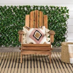 Genovia Transitional Acacia Wood Outdoor Adirondack Chair - Saracina Home 4 Genovia Transitional Acacia Wood Outdoor Adirondack Chair - Saracina Home -Saracina Home Shop GUEST 87cd2c5d 9dff 4388 b71b 965f4524eacf