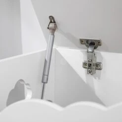 Modern Transitional Clouds Youth Toy Chest Trunks White - Saracina Home -Saracina Home Shop GUEST 89a88e8a b8a0 4b33 bf18 c2bbcdd76d47