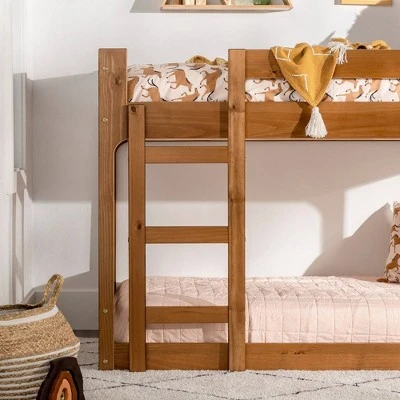 Twin Over Twin Indy Contemporary Solid Wood Bunk Bed - Saracina Home Twin Over Twin Indy Contemporary Solid Wood Bunk Bed - Saracina Home -Saracina Home Shop GUEST 8b794613 0c05 47bd a884 6e71a79a7347