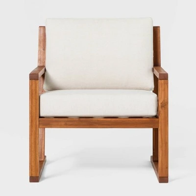 Saracina Home Modern Slat-Back Acacia Outdoor Arm Chair with Cushions Saracina Home Modern Slat-Back Acacia Outdoor Arm Chair With Cushions -Saracina Home Shop GUEST 8c100c19 cce6 4263 bf19 7df869ee1e9b