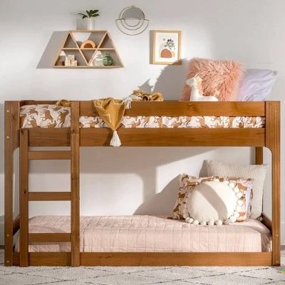 Twin Over Twin Indy Contemporary Solid Wood Bunk Bed - Saracina Home Twin Over Twin Indy Contemporary Solid Wood Bunk Bed - Saracina Home -Saracina Home Shop GUEST 8cd83fb1 a356 46f8 8c41 d4407246db7a