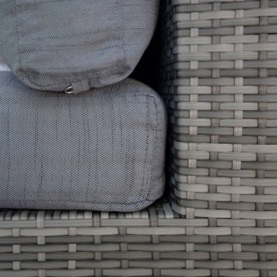 4pc Metal Multi-Shade Rattan Sectional - Gray - Saracina Home 4pc Metal Multi-Shade Rattan Sectional - Gray - Saracina Home -Saracina Home Shop GUEST 8d9592b0 b640 4022 877c 1692c1c327e6