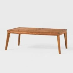 Saracina Home Acacia Mid-Century Modern Rectangle Slatted Patio Coffee Table -Saracina Home Shop GUEST 8e66eb2f 31b1 4cc0 9ea1 335d998b4b9f