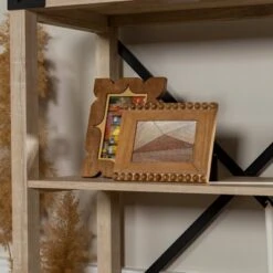 64" Sophie Industrial X Frame Bookshelf - Saracina Home -Saracina Home Shop GUEST 8f2f71bb 470c 47d8 9367 5171861abfc9