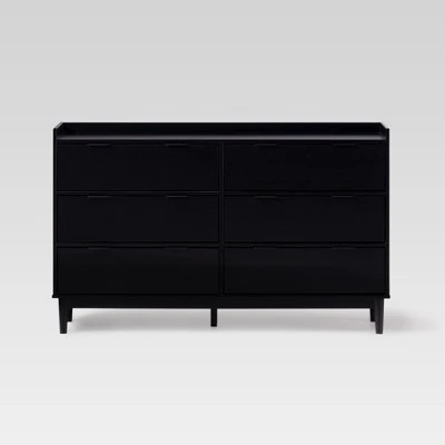 Mid-Century Modern Solid Wood 6 Drawer Double Dresser - Saracina Home Mid-Century Modern Solid Wood 6 Drawer Double Dresser - Saracina Home -Saracina Home Shop GUEST 90151679 33ac 41ca 9018 ea6b115ba554