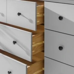 Stiva Classic Mid-Century Modern Horizontal 6 Drawer Dresser - Saracina Home 14 Stiva Classic Mid-Century Modern Horizontal 6 Drawer Dresser - Saracina Home -Saracina Home Shop GUEST 91898bd5 b026 4577 881c aaf75dec2792