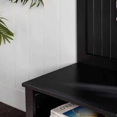 Waylon Rustic Farmhouse Solid Wood Tall Hall Tree - Saracina Home Waylon Rustic Farmhouse Solid Wood Tall Hall Tree - Saracina Home -Saracina Home Shop GUEST 91b3b938 ece9 4e6f a24c f8e4e82f116c