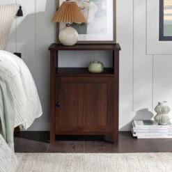 Georgia Single Door Storage Nightstand - Saracina Home -Saracina Home Shop GUEST 94a76c8d b073 419f 9ead fe23e05656da