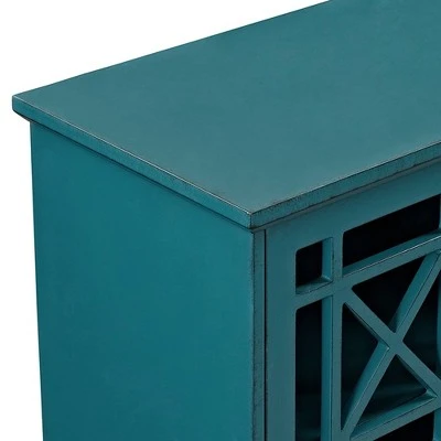 Versatile Fretwork Accent Storage Cabinet Blue - Saracina Home Versatile Fretwork Accent Storage Cabinet Blue - Saracina Home -Saracina Home Shop GUEST 94b31eb2 8af4 498f 9033 de30dc40e0fa