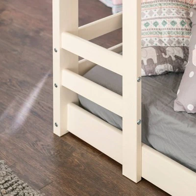 Twin Over Twin Indy Solid Wood Low Bunk Bed - Saracina Home Twin Over Twin Indy Solid Wood Low Bunk Bed - Saracina Home -Saracina Home Shop GUEST 96183bcc 8292 40fe 8e74 beec5d91051a