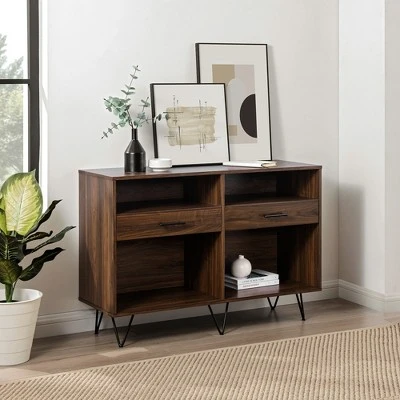 Modern Hairpin Leg Storage Console Table - Saracina Home Modern Hairpin Leg Storage Console Table - Saracina Home -Saracina Home Shop GUEST 979399d4 7b04 4630 8d8b 90b93d6c74c3