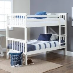 Twin Over Twin Solid Wood Mission Design Bunk Bed - Saracina Home 9 Twin Over Twin Solid Wood Mission Design Bunk Bed - Saracina Home -Saracina Home Shop GUEST 9880a415 f5b0 45be a35f c034463224e3