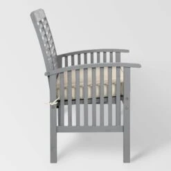 Ravenscroft Modern Boho Acacia Wood Slatted Outdoor Loveseat With Cushion - Saracina Home 5 Ravenscroft Modern Boho Acacia Wood Slatted Outdoor Loveseat With Cushion - Saracina Home -Saracina Home Shop GUEST 9ad6d373 b058 4ff3 92ca b6264520b5d5