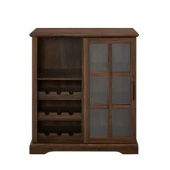 Tavern Modern Transitional Sliding Window Pane Door Bar Cabinet - Saracina Home 8 Tavern Modern Transitional Sliding Window Pane Door Bar Cabinet - Saracina Home -Saracina Home Shop GUEST 9b43bc1d 6244 4381 8aae a40702b3f8c5