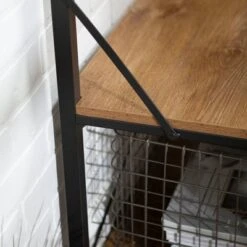 72" Urban Farmhouse Mixed Material Hall Tree - Saracina Home -Saracina Home Shop GUEST 9d2e4a4e a4dc 43d5 a1b1 529325fa9cf7