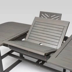 5pc Slatted Extendable Acacia Wood Patio Dining Set - Saracina Home -Saracina Home Shop GUEST 9e2eeb34 ef6f 4427 ba54 634090a28364