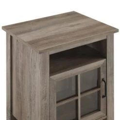 Transitional Classic Windowpane Storage Side Table - Saracina Home -Saracina Home Shop GUEST 9ee162b5 066b 4760 a226 f954c2073eb0