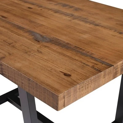 52" Modern Farmhouse Solid Wood Distressed Plank Top Dining Table - Saracina Home 52" Modern Farmhouse Solid Wood Distressed Plank Top Dining Table - Saracina Home -Saracina Home Shop GUEST a0004985 299c 4f91 99ba 9b1acae6059f