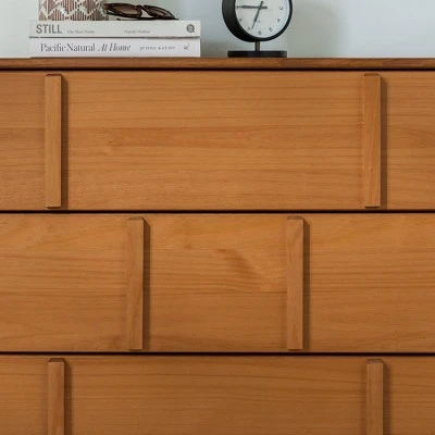 Modern Vertical Accent Solid Wood 6 Drawer Double Dresser - Saracina Home Modern Vertical Accent Solid Wood 6 Drawer Double Dresser - Saracina Home -Saracina Home Shop GUEST a0ff3b72 33d5 429f 8aaf dd30f9b582e0