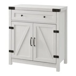 Clarabelle Rustic Farmhouse Barn Door Accent Cabinet - Saracina Home -Saracina Home Shop GUEST a1139512 2573 4c30 9eb1 fddd79f160e2