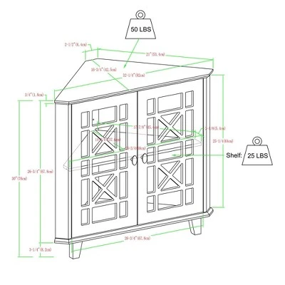 2 Door Corner Accent Cabinet with Fretwork Doors - Saracina Home 2 Door Corner Accent Cabinet With Fretwork Doors - Saracina Home -Saracina Home Shop GUEST a18e1f43 b6f9 4000 b005 ef27a6115445