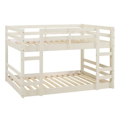 Twin Over Twin Indy Solid Wood Low Bunk Bed - Saracina Home Twin Over Twin Indy Solid Wood Low Bunk Bed - Saracina Home -Saracina Home Shop GUEST a302490c 1fe8 468b 94d4 2b926b6ee4be