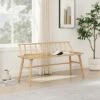 Transitional Low-Back Spindle Entryway Bench - Saracina Home 1 Transitional Low-Back Spindle Entryway Bench - Saracina Home -Saracina Home Shop GUEST ab041654 fea0 4db7 a0cf 3a45eca5685a