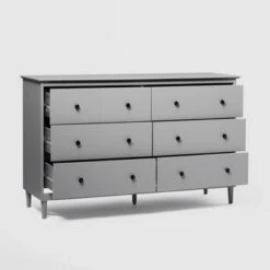 Stiva Classic Mid-Century Modern Horizontal 6 Drawer Dresser - Saracina Home 15 Stiva Classic Mid-Century Modern Horizontal 6 Drawer Dresser - Saracina Home -Saracina Home Shop GUEST ab27ae63 eb40 4a84 a28a ef6f50069d2d