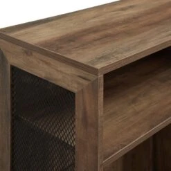 40.25" Grevaldi Urban Industrial Mesh Side Horizontal Bookshelf - Saracina Home -Saracina Home Shop GUEST ab7fa9fc dd72 4304 9fb6 b0d04892999d