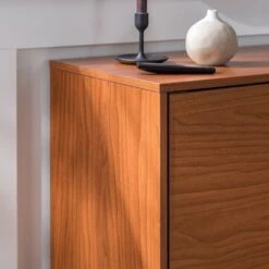 2 Door Mid-Century Modern Wood Storage TV Stand For TVs Up To 65" - Saracina Home -Saracina Home Shop GUEST b1a384d6 295b 4e7a a05e e9586c97b823