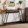 Urban Industrial Entry Table With Wood And Metal Dark Walnut - Saracina Home 1 Urban Industrial Entry Table With Wood And Metal Dark Walnut - Saracina Home -Saracina Home Shop GUEST b2a091e4 e276 4e4f 8c71 660cb541b68b