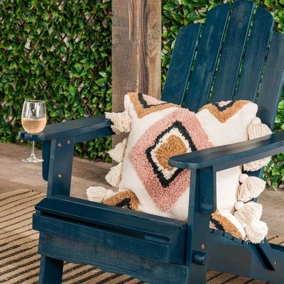 Genovia Transitional Acacia Wood Outdoor Adirondack Chair with Wine Holder - Saracina Home Genovia Transitional Acacia Wood Outdoor Adirondack Chair With Wine Holder - Saracina Home -Saracina Home Shop GUEST b420c004 5b86 4911 b3e8 3e24602fcde7