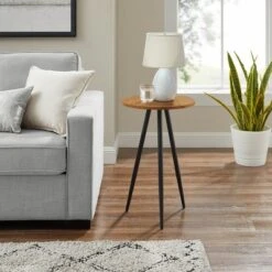 Modern Glam 3 Leg Round Side Table - Saracina Home -Saracina Home Shop GUEST b4fe1f89 fcb5 4727 94e9 09bd848b29ad