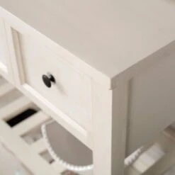 48" Farmhouse Solid Wood 2 Drawer Buffet White - Saracina Home -Saracina Home Shop GUEST b5853194 2753 4ee0 a18a 2cc770d50078