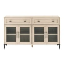 4 Door Reeded Glass Storage Sideboard - Saracina Home 7 4 Door Reeded Glass Storage Sideboard - Saracina Home -Saracina Home Shop GUEST b5c8780d e03c 48c8 95d6 0fe3f6586445
