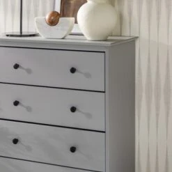 Stiva Classic Mid-Century Modern Vertical 4 Drawer Dresser Gray - Saracina Home 12 Stiva Classic Mid-Century Modern Vertical 4 Drawer Dresser Gray - Saracina Home -Saracina Home Shop GUEST b7021656 69b7 43eb baa7 bfffb8099818