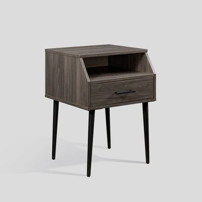 Modern 1 Drawer Angled Side Table - Saracina Home Modern 1 Drawer Angled Side Table - Saracina Home -Saracina Home Shop GUEST b736eb41 e6d5 4b13 a83e a23c9665cf46