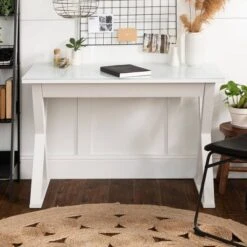 Glass Top Writing Desk With Drawer - Saracina Home -Saracina Home Shop GUEST b8a71960 7cc8 4d46 8da2 cef0f47aa5ab